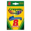 Crayola 8色蠟筆